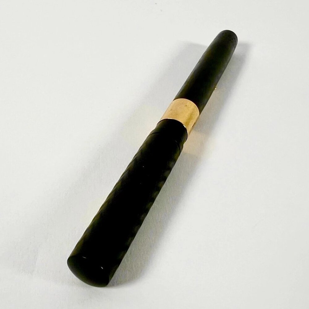 ​Antique Waterman Fountain Pen – 14K Yellow Gold Clip Cap - Picture 2 of 9